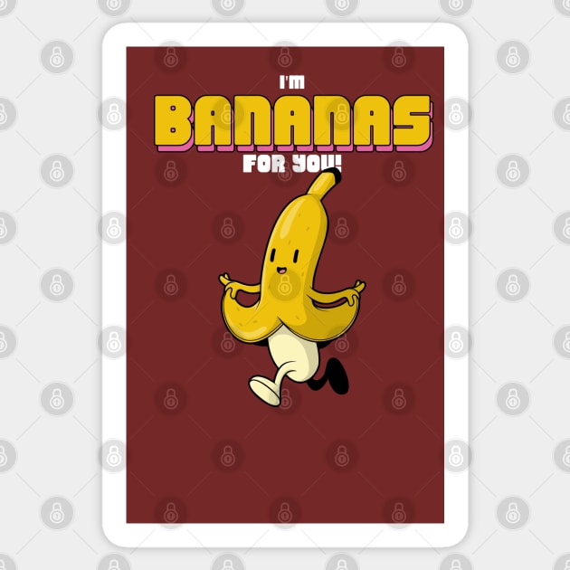 I am Bananas About You Sticker by Hayden Mango Collective 